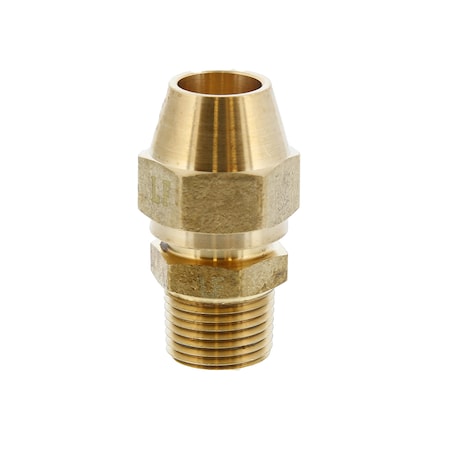 Jones Stephens 1/2in. x 3/8in. Brass Flare Union F40141